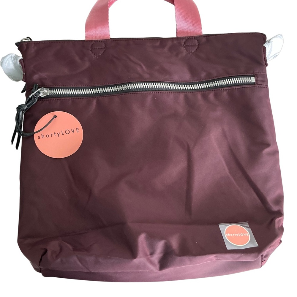 shortyLOVE large burgundy “Wonder” cross body shoulder bag